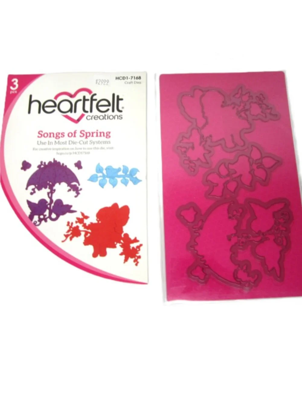 Heartfelt Creations Songs of Spring Craft Dies Spring Summer Rain Floral